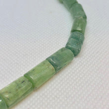 Load image into Gallery viewer, Sizzling Green Kyanite 11.5mm Tube Bead 16" Strand 109468 - PremiumBead Alternate Image 2