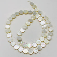 Load image into Gallery viewer, Hot Natural Mother of Pearl Shell Bead Strand | 8x2 mm | 51 Pearls |