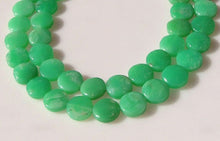 Load image into Gallery viewer, Radiant 2 Natural Chrysoprase Agate 12x5mm Coin Beads 9574B - PremiumBead Primary Image 1