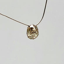 Load image into Gallery viewer, 0.27cts Natural Champagne Diamond Briolette Bead 6569XN