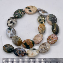 Load image into Gallery viewer, Ocean Jasper Graduated Oval | 27x21 to 22x16x8 mm | Multi-color | 17 Beads