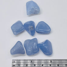 Load image into Gallery viewer, Chalcedony 37g Nugget Beads | 22x19x14 to 19x17x8mm | Blue | 7 Beads |