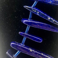 Load image into Gallery viewer, Natural Lapis Lazuli Pendant Bead Strand |15x3x5mm - 28x4x5mm| Blue | 53 Beads | - PremiumBead Alternate Image 3