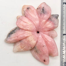 Load image into Gallery viewer, CHIPPED Carved Pink Peruvian Opal Flower Semi Precious Stone Bead | 51cts | - PremiumBead Primary Image 1