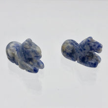 Load image into Gallery viewer, Trusty 2 Carved Sodalite Horse Pony Beads - PremiumBead Alternate Image 7