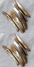 Load image into Gallery viewer, 20 Bronze Mussel Shell Double Drill Plank Beads 008096 - PremiumBead Alternate Image 2