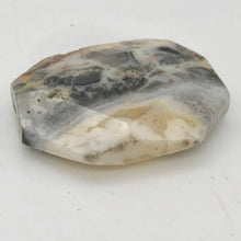 Load image into Gallery viewer, Crazy Lace Agate Carved Pendant Bead | 36x28x9mm | Gray White Orange |