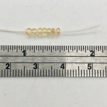 Load image into Gallery viewer, 7 Natural Imperial Topaz Faceted 3mm Roundel Beads 6184 - PremiumBead Alternate Image 11