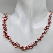 Load image into Gallery viewer, Ballerina Pink Keishi FW Pearl Strand | 9x6x3mm | Rose | Keishi | 80+ pearls | - PremiumBead Primary Image 1