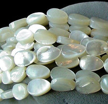 Load image into Gallery viewer, Perfect Natural 12x8mm Mother of Pearl Shell Bead Strand 104325 - PremiumBead Alternate Image 2