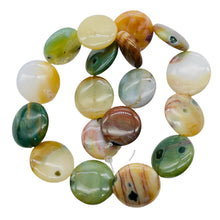 Load image into Gallery viewer, Ocean Jasper Graduated Round | 25x8 to 23x8 mm | Multi-color | 17 Beads