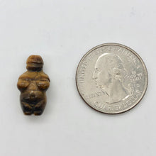 Load image into Gallery viewer, 2 Carved Tigereye Goddess of Willendorf Beads | 20x9x7mm | Golden Brown - PremiumBead Alternate Image 6