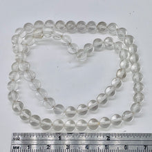 Load image into Gallery viewer, Quartz Crystal Polished Round Beads | 6mm | Clear | 65 Bead 16" Strand |