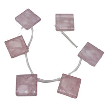 Load image into Gallery viewer, Designer Natural Rose Quartz Brio 20x28mm Bead 8"Strand 10448HS
