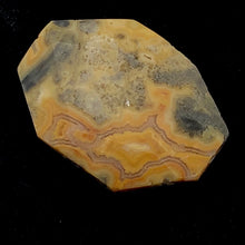 Load image into Gallery viewer, Crazy Lace Agate Carved Pendant Bead | 40x29x8mm | Red Gray |