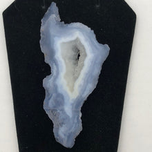 Load image into Gallery viewer, 68.5cts Druzy Blue Chalcedony Designer Pendant Bead for Jewelry Making - PremiumBead Alternate Image 3