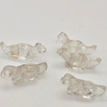 Load image into Gallery viewer, Dinosaur Carved Quartz Diplodocus Figurine | 25x11.5x7.5mm | Clear - PremiumBead Alternate Image 8