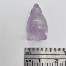 Load image into Gallery viewer, March of The Penguins 2 Carved Amethyst Beads | 21x12x11mm | Purple - PremiumBead Alternate Image 9