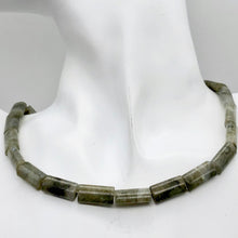 Load image into Gallery viewer, Shimmer Labradorite Flat 15x8 Tube Bead Strand for Jewelry Making | 26 Beads | - PremiumBead Alternate Image 2