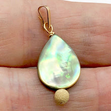 Load image into Gallery viewer, Labradorite 14k Gold Filled Drop Pendant | 1 1/8" Long |