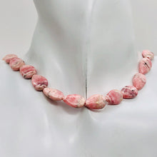 Load image into Gallery viewer, Sweet Pink Rhodochrosite 15x10mm Teardrop Bead Strand