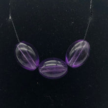 Load image into Gallery viewer, Yummy Natural Amethyst Rice Oval Beads | 10x7mm | 3 Beads | 6202 - PremiumBead Alternate Image 3