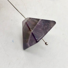 Load image into Gallery viewer, Contemplation Amethyst Pyramid Figurine | 1/2" Tall. 7/8" Base | Purple - PremiumBead Primary Image 1