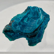 Load image into Gallery viewer, Chrysocolla Display Specimen - Beautiful Striations of Blue and Teal | 1.5x1.13x1.38" |