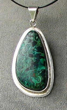Load image into Gallery viewer, Stunning Chrysocolla in Sterling Silver Pendant 6839 - PremiumBead Primary Image 1