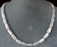 Load image into Gallery viewer, White Satin Rectangular Coin FW Pearl Strand 104454 - PremiumBead Primary Image 1