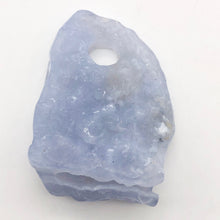 Load image into Gallery viewer, 202cts Blue Chalcedony Natural & Untreated Designer Pendant Bead - PremiumBead Alternate Image 2