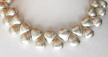 Load image into Gallery viewer, Designer Brushed Sterling Silver Briolette Bead 7227 - PremiumBead Alternate Image 2