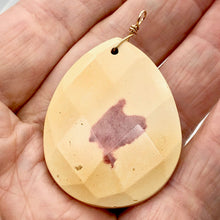 Load image into Gallery viewer, Dancing! Natural Mookaite Centerpiece 14K Gold Filled Wire Wrap Pendant| 2 1/4"|