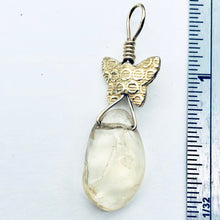 Load image into Gallery viewer, Glowing Golden Butterfly Citrine Nugget 14K Gold Filled Pendant | 1 3/8" Long |