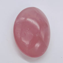 Load image into Gallery viewer, Rose Quartz Oval Meditation Worry Stone | 53x47x25mm | Pink | 1 Stone |
