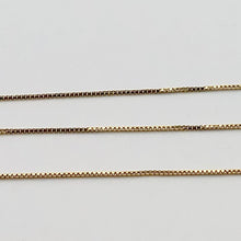 Load image into Gallery viewer, Shimmering 22K Vermeil Box Chain 9" Anklet 10009 - PremiumBead Alternate Image 3