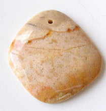 Load image into Gallery viewer, Rare Desert Fossilized Coral 45mm Pendant Bead 9192Z - PremiumBead Primary Image 1

