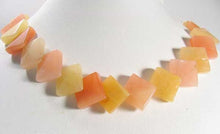 Load image into Gallery viewer, Unique Autumn Jade Square Lentil Bead Strand 110599 - PremiumBead Primary Image 1