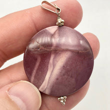 Load image into Gallery viewer, Dusty Rose Twister! 1 Mookaite Solid Serling Silver Pendant 503519B - PremiumBead Alternate Image 8