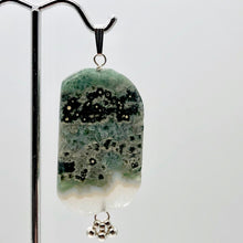 Load image into Gallery viewer, Ocean Jasper Sterling Silver Pendant | 2 1/4 Inch Long |