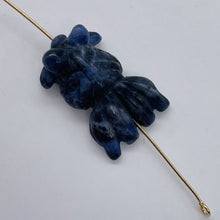 Load image into Gallery viewer, Swimmin' Hand Carved Sodalite Goldfish Bead Figurine