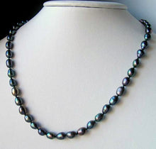 Load image into Gallery viewer, Fab Blue Peacock Freshwater Pearl & 14Kgf 26 inches Strand/String Necklace 9811 - PremiumBead Alternate Image 2
