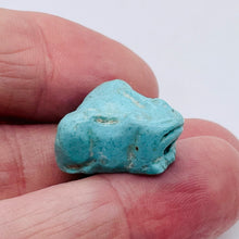 Load image into Gallery viewer, Turquoise Carved Frog Fetish Totem Bead | 1 Bead |
