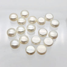 Load image into Gallery viewer, Unique Creamy top-Drill FW Button Pearls 004759 - PremiumBead Alternate Image 6