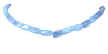 Load image into Gallery viewer, 152cts Natural Blue Chalcedony 15 inch Bead Strand 100878A