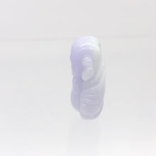 Load image into Gallery viewer, 23cts Hand Carved Buddha Lavender Jade Pendant Bead | 20.5x14.5x9.5mm | Lavender - PremiumBead Alternate Image 4