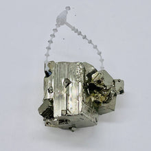 Load image into Gallery viewer, Pyrite Free Form Pendant Bead | 24x33x20 | Gold | 1 Bead |