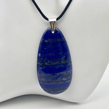 Load image into Gallery viewer, Starry Night Indigo Lapis Lazuli Sterling Silver Pendant - PremiumBead Alternate Image 9