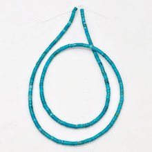 Load image into Gallery viewer, Incredible Natural U.S.A. Turquoise Heishi Bead Strand 102202