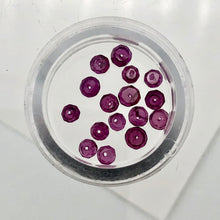 Load image into Gallery viewer, Merlot Mozambique Garnet Faceted Roundel Beads | 5x3-3.5x2mm | 4 Beads |